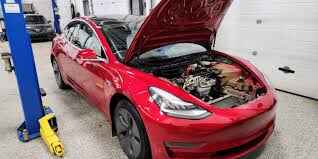 tesla-service-maintenance-Air-Conditioning-repair-R1234YF-refill-cold-AC-service-Ontario-CA